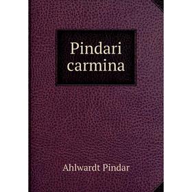 

Книга Pindari carmina