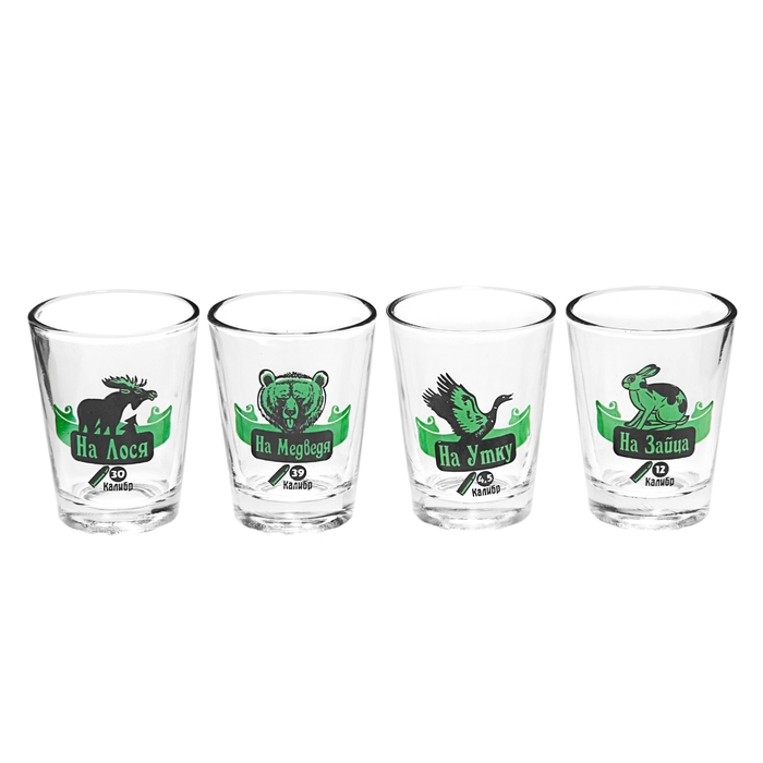 Набор рюмок "Убойная охота"