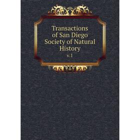 

Книга Transactions of San Diego Society of Natural History. v.1