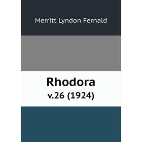 

Книга Rhodora v.26 (1924)