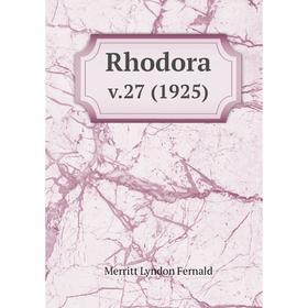 

Книга Rhodora v.27 (1925)