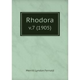 

Книга Rhodora v.7 (1905)
