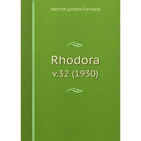 

Книга Rhodora v.32 (1930)