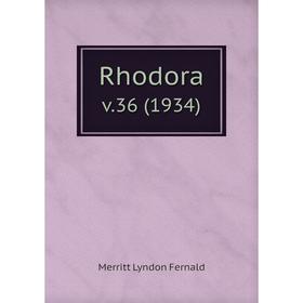 

Книга Rhodora v.36 (1934)