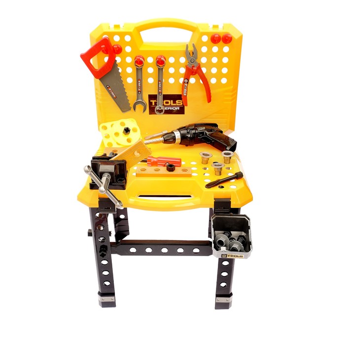 Набор инструментов "Юный слесарь", 73 предмета