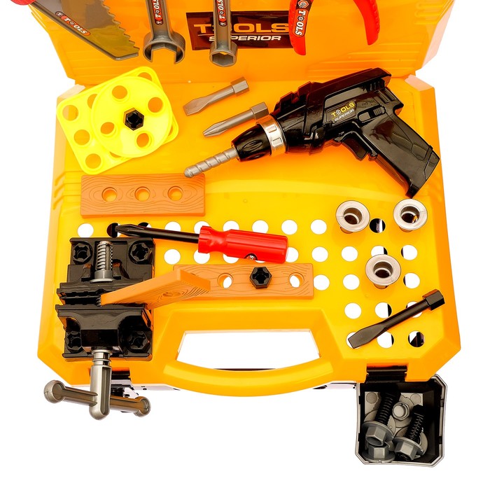 Набор инструментов "Юный слесарь", 73 предмета