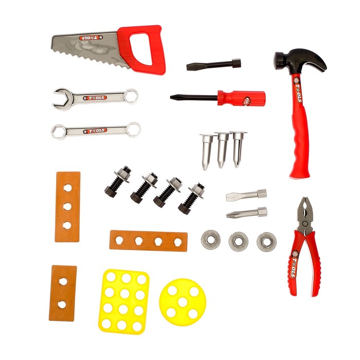 Набор инструментов "Юный слесарь", 73 предмета