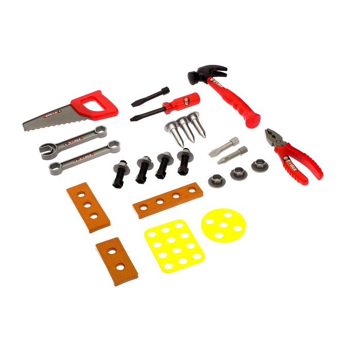 Набор инструментов "Юный слесарь", 73 предмета