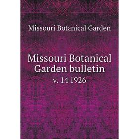 

Книга Missouri Botanical Garden bulletin. v. 14 1926