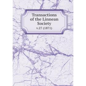 

Книга Transactions of the Linnean Society. v.27 (1871)