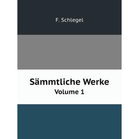 

Книга Sämmtliche Werke Volume 1