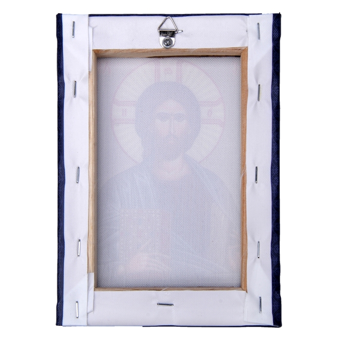 Икона холст "Господь Вседержитель" на подвесе