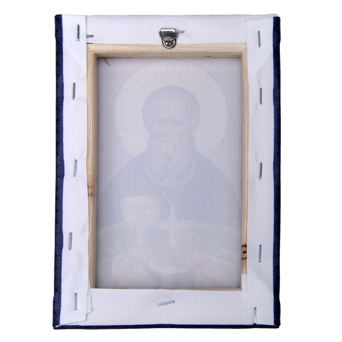 Икона холст "Праведный Иоанн Кронштадтский" на подвесе