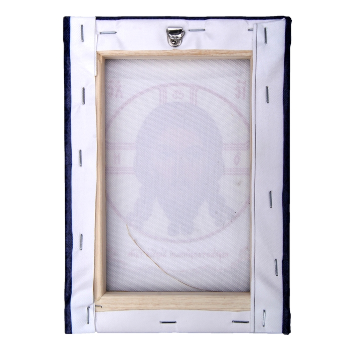 Икона холст "Спас Нерукотворный" на подвесе