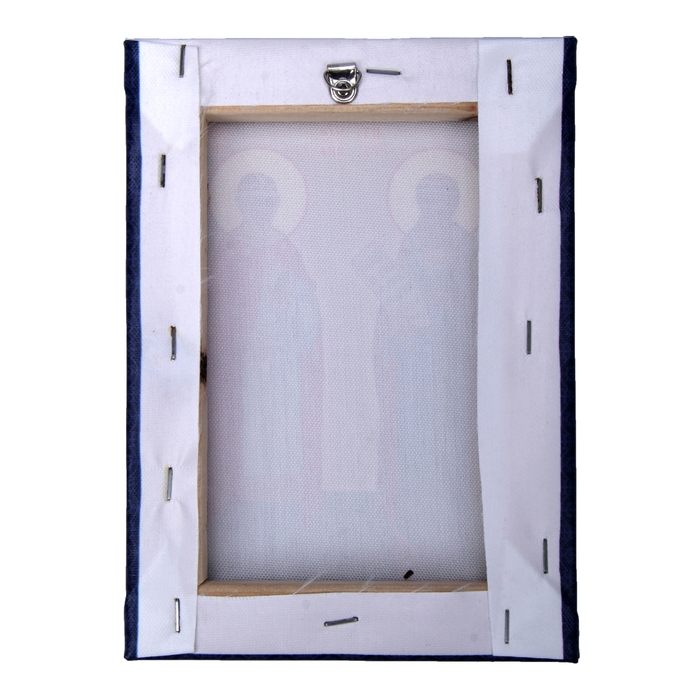 Икона холст "Преподобные Петр и Феврония" на подвесе