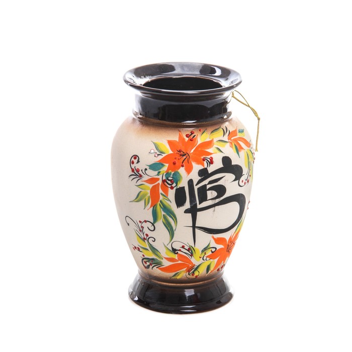 Ваза "Натали" круглая, иероглиф