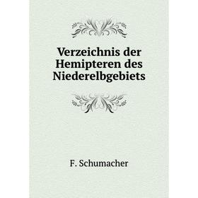 

Книга Verzeichnis der Hemipteren des Niederelbgebiets