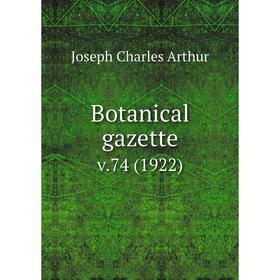

Книга Botanical gazette. v.74 (1922)