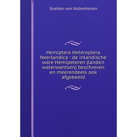 

Книга Hemiptera Heteroptera Neerlandica: de inlandische ware Hemipeteren (landen waterwantsen) beschreven en meerendeels ook afgebeeld