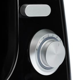 

Миксер Kitfort KТ-1398-3, планетарный, 2 в 1, 1200 Вт, 7 л, 3 насадки, чёрный