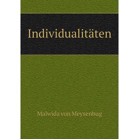 

Книга Individualitäten