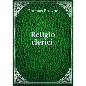 

Книга Religio clerici