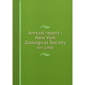 

Книга Annual report - New York Zoological Society 5th (1900)