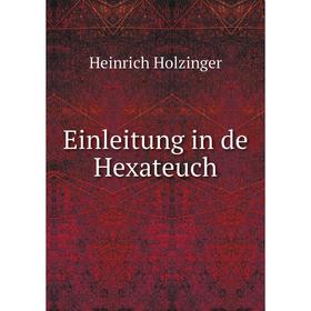 

Книга Einleitung in de Hexateuch