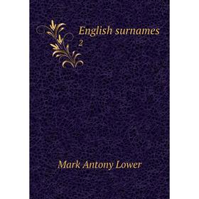 

Книга English surnames 2