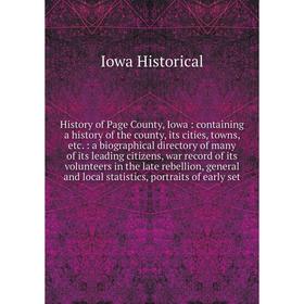 

History of Page County, Iowa