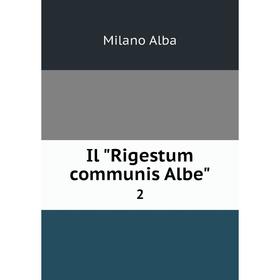 

Книга Il Rigestum communis Albe 2