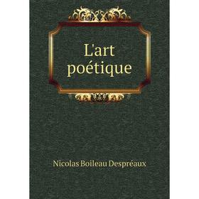 

Книга L'art poétique