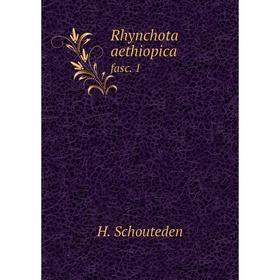 

Книга Rhynchota aethiopica fasc. 1