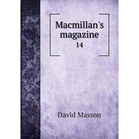 

Книга Macmillan's magazine 14