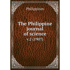 

Книга The Philippine journal of science. v.2 (1907)