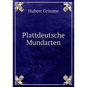 

Книга Plattdeutsche Mundarten
