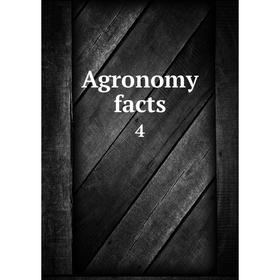 

Книга Agronomy facts 4