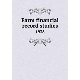 

Книга Farm financial record studies 1938