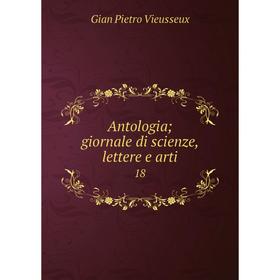 

Книга Antologia; giornale di scienze, lettere e arti 18