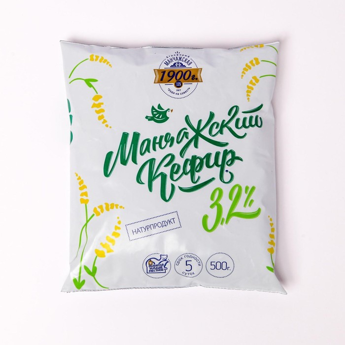 

Кефир Манчажский 3,2% 0,5л