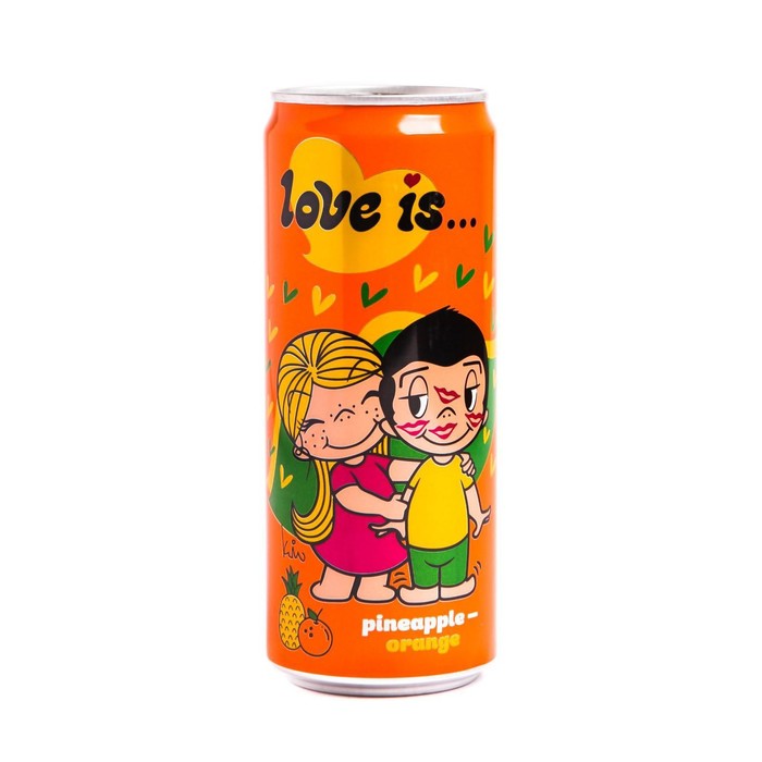 

Напиток Love is…со вкусом Ананас и Апельсин 330мл