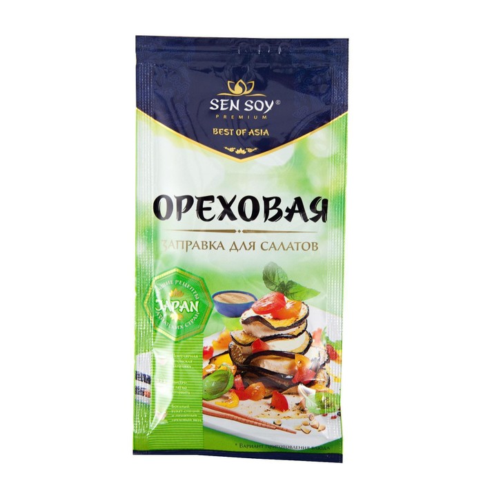 

Заправка СЭН СОЙ Ореховая 40г