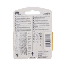 

Батарейка алкалиновая Tesla Gold, AA, LR6-4BL, 1.5В, блистер, 4 шт.