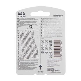 

Батарейка алкалиновая Tesla Toys Girl, AAA, LR03-4BL, 1.5В, блистер, 4 шт.