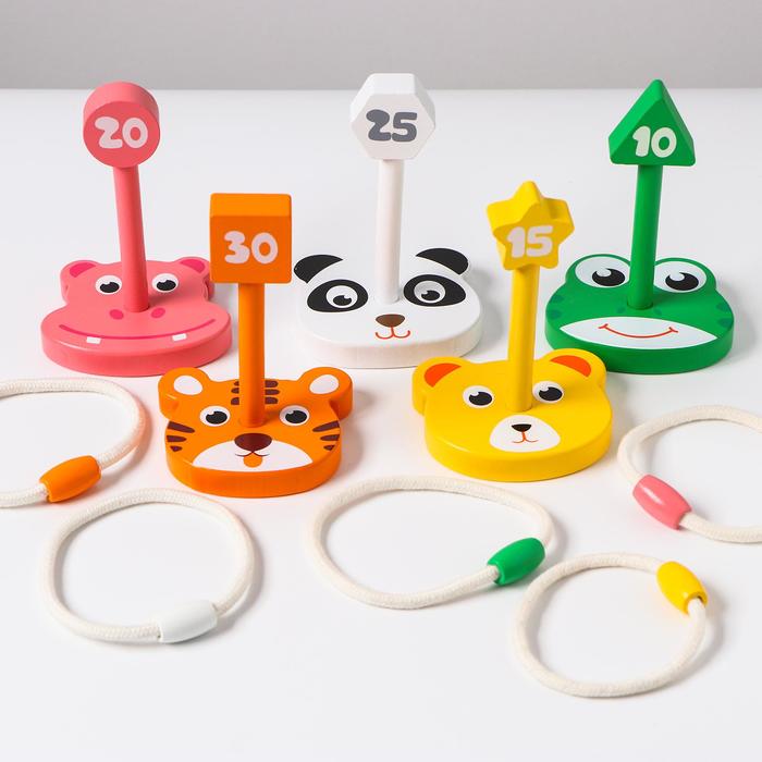 Развивающая игрушка «Кольцеброс» игрушка детская кольцеброс микс
