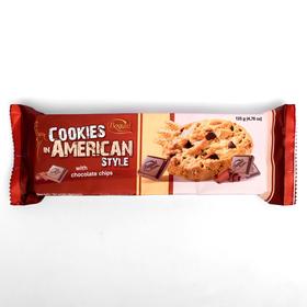 

Печенье Bogutti American Cookies тёмный и молочный шоколад, 135 г