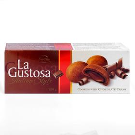 

Печенье "La Gustosa" шоколадный крем 150гр/12шт/Bogutti/PL/СП