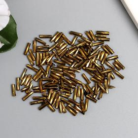 

Стеклярус кручёный "Астра" 0,5 см, 20 гр., коричневый