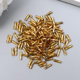 

Стеклярус кручёный "Астра" 0,5 см, 20 гр., золото