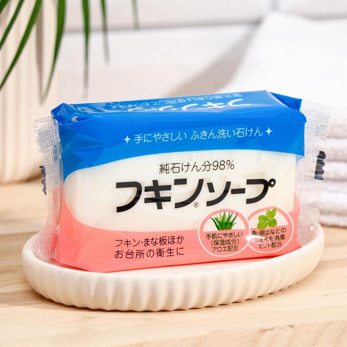 Кухонное хозяйственное мыло, Fukin Soap, с мятой / кусок 135 г / 24